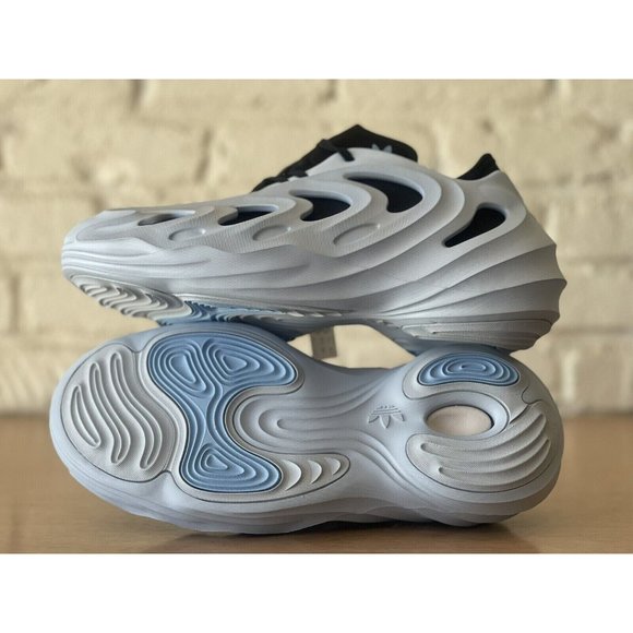 adidas adiFOM Q Foam Runner UNC Blue Black Men Size 9 HQ4322 Powder Blue NWOB main image 6